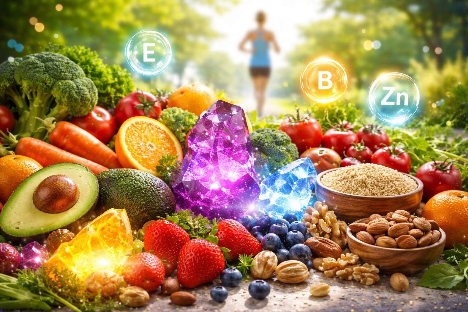 Vitaminok és ásványi anyagok az aktív élethez nélkülözhetetlenek és számos folyamatot támogatnak